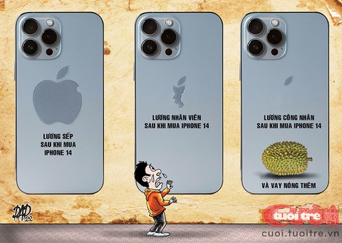 Quả táo chát iPhone 14 - Ảnh 1. Quả táo chát iPhone 14 - Ảnh 1.