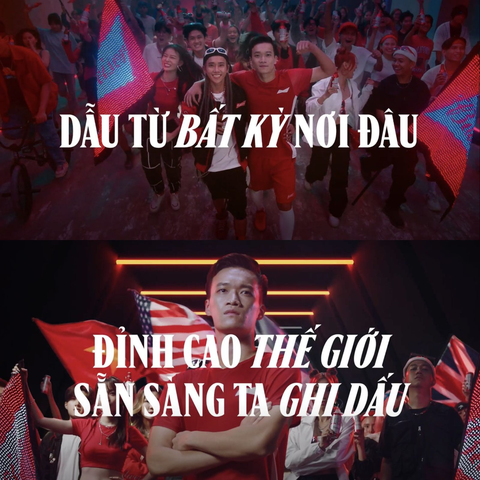 Hoàng Đức cùng Messi - Neymar - Sterling trong chiến dịch FIFA World Cup 2022 của Budweiser - Ảnh 1. Hoàng Đức cùng Messi - Neymar - Sterling trong chiến dịch FIFA World Cup 2022 của Budweiser - Ảnh 1.