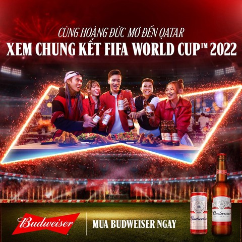 Hoàng Đức cùng Messi - Neymar - Sterling trong chiến dịch FIFA World Cup 2022 của Budweiser - Ảnh 3. Hoàng Đức cùng Messi - Neymar - Sterling trong chiến dịch FIFA World Cup 2022 của Budweiser - Ảnh 3.