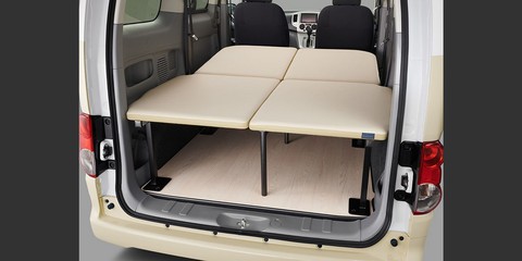 Nissan thử nghiệm trang bị giường nằm trên ô tô, thoải mái cho hai người ăn, ngủ, nghỉ - Ảnh 3. Nissan thử nghiệm trang bị giường nằm trên ô tô, thoải mái cho hai người ăn, ngủ, nghỉ - Ảnh 3.