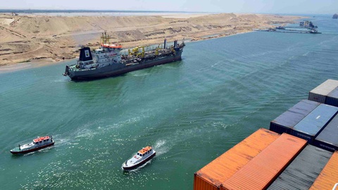 Kênh đào Suez sẽ tăng phí quá cảnh lên 10 - 15% - Ảnh 1. Kênh đào Suez sẽ tăng phí quá cảnh lên 10 - 15% - Ảnh 1.