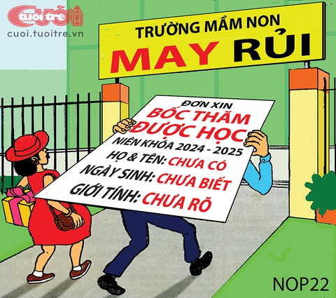Dự án trường lớp bỏ hoang, phụ huynh bốc thăm giành suất học mầm non - Ảnh 1. Dự án trường lớp bỏ hoang, phụ huynh bốc thăm giành suất học mầm non - Ảnh 1.