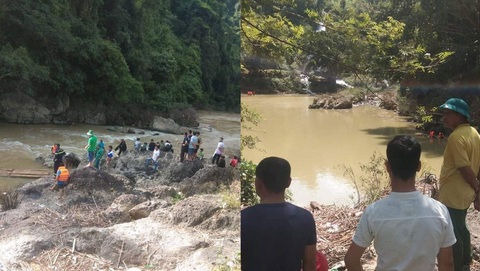 Hai học sinh bị trượt chân, ngã xuống suối mất tích - Ảnh 1. Hai học sinh bị trượt chân, ngã xuống suối mất tích - Ảnh 1.
