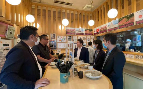 Tam giác mạch Hà Giang làm mì soba ở Nhật - Ảnh 4. Tam giác mạch Hà Giang làm mì soba ở Nhật - Ảnh 4.