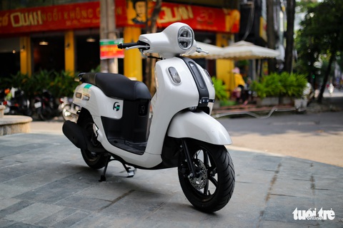 Yamaha Fazzio - Xe tay ga kiểu dáng lạ, động cơ điện, giá gần 50 triệu đồng - Ảnh 4. Yamaha Fazzio - Xe tay ga kiểu dáng lạ, động cơ điện, giá gần 50 triệu đồng - Ảnh 4.