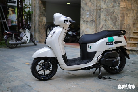 Yamaha Fazzio - Xe tay ga kiểu dáng lạ, động cơ điện, giá gần 50 triệu đồng - Ảnh 1. Yamaha Fazzio - Xe tay ga kiểu dáng lạ, động cơ điện, giá gần 50 triệu đồng - Ảnh 1.