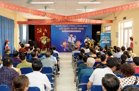 Chương trình truyền thông phòng chống sốt xuất huyết tổ chức tại Hà Nội - Ảnh 1. Chương trình truyền thông phòng chống sốt xuất huyết tổ chức tại Hà Nội - Ảnh 1.