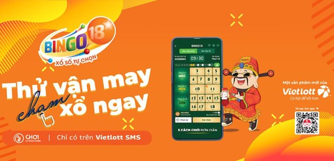 Trúng gấp 120 lần trong 10 phút với Bingo18 - Ảnh 2. Trúng gấp 120 lần trong 10 phút với Bingo18 - Ảnh 2.