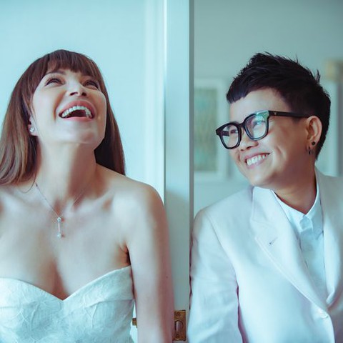 Thanh Hà - Phương Uyên tung MV cực ngọt sau đám cưới - Ảnh 4. Thanh Hà - Phương Uyên tung MV cực ngọt sau đám cưới - Ảnh 4.