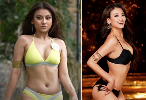 Thí sinh Miss Grand Vietnam 2022 lộ bụng mỡ khi diện áo tắm - Ảnh 5. Thí sinh Miss Grand Vietnam 2022 lộ bụng mỡ khi diện áo tắm - Ảnh 5.