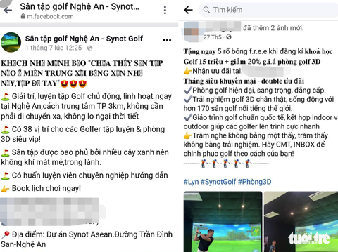 Sân tập golf mở ‘chui’ trong dự án nuôi cá, ‘đặt lịch chơi ngay’ - Ảnh 3. Sân tập golf mở ‘chui’ trong dự án nuôi cá, ‘đặt lịch chơi ngay’ - Ảnh 3.