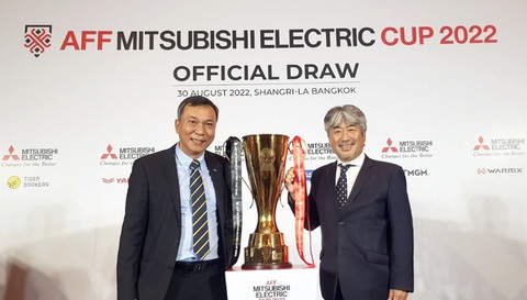Cúp AFF Mitsubishi Electric 2022 sẽ đến Việt Nam vào tháng 12 tới - Ảnh 1. Cúp AFF Mitsubishi Electric 2022 sẽ đến Việt Nam vào tháng 12 tới - Ảnh 1.