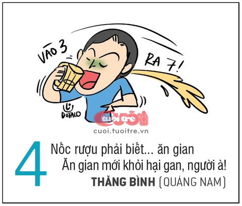 10 Biện pháp vui để tránh ngộ độc rượu - Ảnh 4. 10 Biện pháp vui để tránh ngộ độc rượu - Ảnh 4.