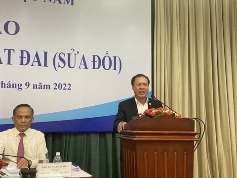 Liên đoàn Luật sư Việt Nam góp ý về Luật đất đai sửa đổi - Ảnh 1. Liên đoàn Luật sư Việt Nam góp ý về Luật đất đai sửa đổi - Ảnh 1.