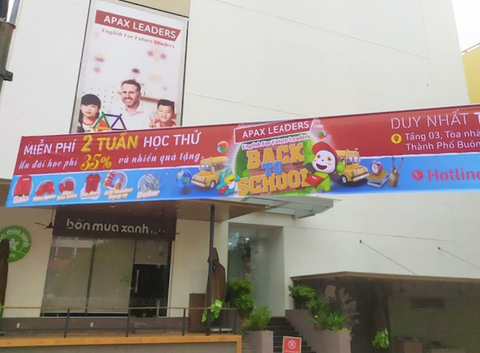 Trung tâm Anh ngữ Apax Leaders ở Đắk Lắk bốc hơi, ôm theo hàng trăm triệu đồng học phí - Ảnh 1. Trung tâm Anh ngữ Apax Leaders ở Đắk Lắk bốc hơi, ôm theo hàng trăm triệu đồng học phí - Ảnh 1.