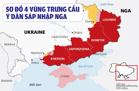 Bốn khu vực ở Ukraine thành tâm điểm chiến tranh - Ảnh 1. Bốn khu vực ở Ukraine thành tâm điểm chiến tranh - Ảnh 1.