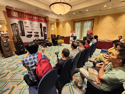 100 thương hiệu âm thanh trình diễn tại Triển lãm AVSHOW 2022 - Ảnh 2. 100 thương hiệu âm thanh trình diễn tại Triển lãm AVSHOW 2022 - Ảnh 2.