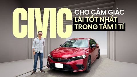 Chủ Honda Civic 2022: ‘Ồn nhưng vẫn mua vì lái hay và vợ không bị say xe - Ảnh 1. Chủ Honda Civic 2022: ‘Ồn nhưng vẫn mua vì lái hay và vợ không bị say xe - Ảnh 1.