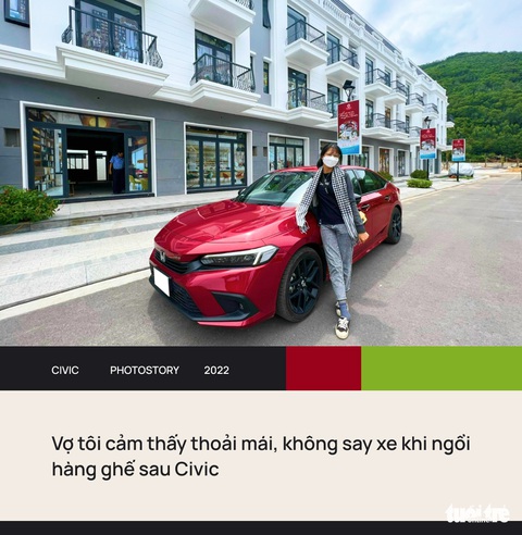 Chủ Honda Civic 2022: ‘Ồn nhưng vẫn mua vì lái hay và vợ không bị say xe - Ảnh 2. Chủ Honda Civic 2022: ‘Ồn nhưng vẫn mua vì lái hay và vợ không bị say xe - Ảnh 2.
