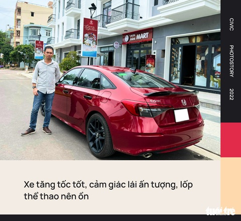Chủ Honda Civic 2022: ‘Ồn nhưng vẫn mua vì lái hay và vợ không bị say xe - Ảnh 4. Chủ Honda Civic 2022: ‘Ồn nhưng vẫn mua vì lái hay và vợ không bị say xe - Ảnh 4.