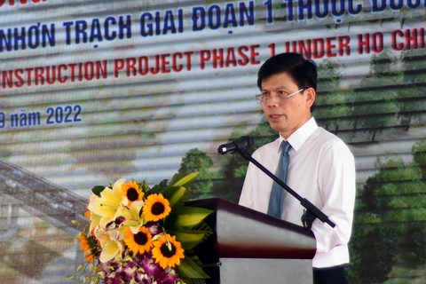 Khởi công xây cầu Nhơn Trạch, chính thức khởi động đường vành đai 3 - Ảnh 1. Khởi công xây cầu Nhơn Trạch, chính thức khởi động đường vành đai 3 - Ảnh 1.