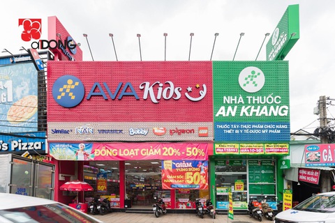 Á Đông cung cấp quầy kệ trưng bày cho chuỗi nhà thuốc An Khang - Ảnh 1. Á Đông cung cấp quầy kệ trưng bày cho chuỗi nhà thuốc An Khang - Ảnh 1.