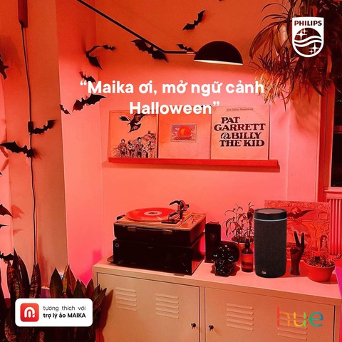 Philips Hue - Lần đầu tiên tích hợp trợ lý ảo thuần Việt Maika - Ảnh 3. Philips Hue - Lần đầu tiên tích hợp trợ lý ảo thuần Việt Maika - Ảnh 3.