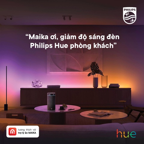 Philips Hue - Lần đầu tiên tích hợp trợ lý ảo thuần Việt Maika - Ảnh 4. Philips Hue - Lần đầu tiên tích hợp trợ lý ảo thuần Việt Maika - Ảnh 4.