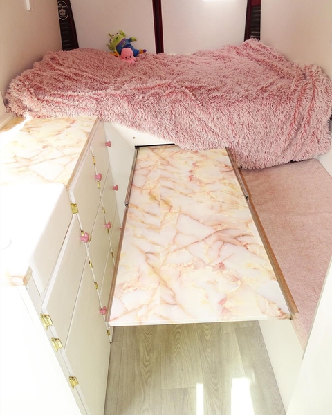 Cô gái trẻ tự độ nhà di động đầy nữ tính: Tiêu hơn 1 tỉ đồng trong 2 năm - Ảnh 13. Cô gái trẻ tự độ nhà di động đầy nữ tính: Tiêu hơn 1 tỉ đồng trong 2 năm - Ảnh 13.