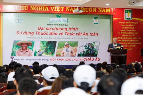 Bayer Việt Nam tạo sân chơi cho sinh viên ngành nông nghiệp - Ảnh 3. Bayer Việt Nam tạo sân chơi cho sinh viên ngành nông nghiệp - Ảnh 3.
