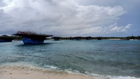 Cán bộ, chiến sĩ Trường Sa khẩn trương ứng phó bão Noru - Ảnh 3. Cán bộ, chiến sĩ Trường Sa khẩn trương ứng phó bão Noru - Ảnh 3.