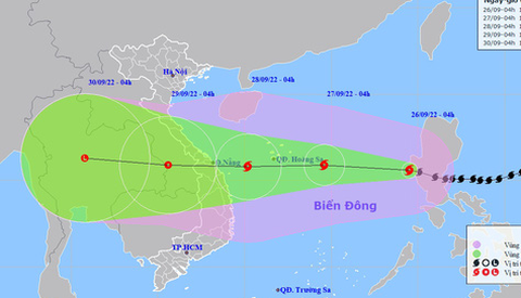 Bão Noru giật cấp 15 khi vào Biển Đông, thành bão số 4 - Ảnh 1. Bão Noru giật cấp 15 khi vào Biển Đông, thành bão số 4 - Ảnh 1.
