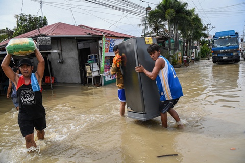 Siêu bão Noru: Ít nhất 5 người Philippines thiệt mạng - Ảnh 1. Siêu bão Noru: Ít nhất 5 người Philippines thiệt mạng - Ảnh 1.