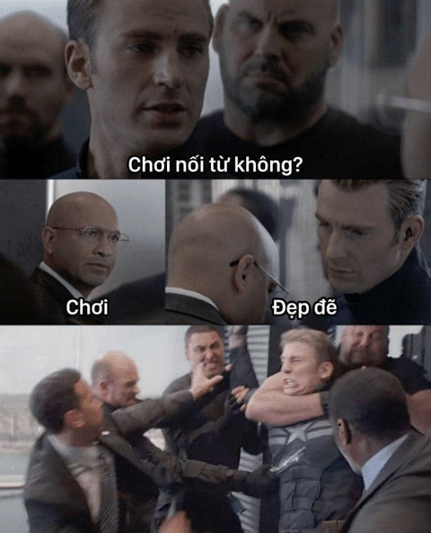 Fan Việt chế ảnh ép siêu anh hùng Captain America chơi nối chữ! - Ảnh 1. Fan Việt chế ảnh ép siêu anh hùng Captain America chơi nối chữ! - Ảnh 1.