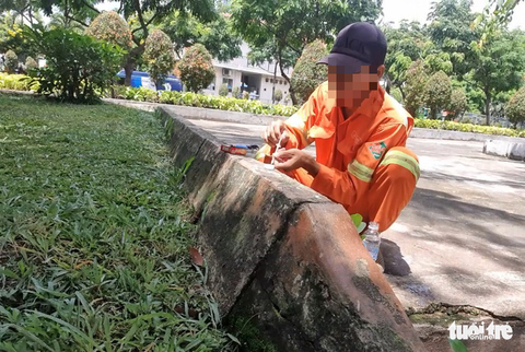 Phóng sự: Bãi chích ma túy thoải mái ở công viên 23-9 giữa trung tâm thành phố - Ảnh 8. Phóng sự: Bãi chích ma túy thoải mái ở công viên 23-9 giữa trung tâm thành phố - Ảnh 8.