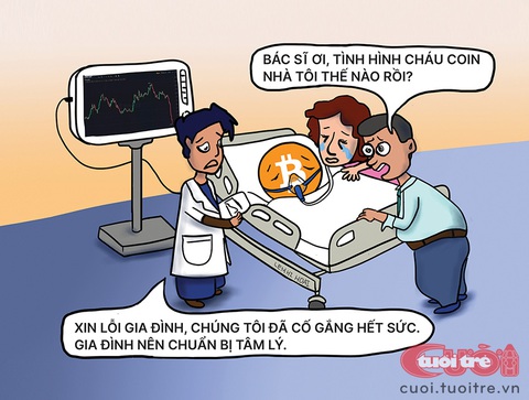 Bitcoin thở máy, tiền ảo cắm đầu - Ảnh 1. Bitcoin thở máy, tiền ảo cắm đầu - Ảnh 1.