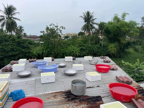 Muôn kiểu chống bão Noru của người dân miền Trung - Ảnh 8. Muôn kiểu chống bão Noru của người dân miền Trung - Ảnh 8.