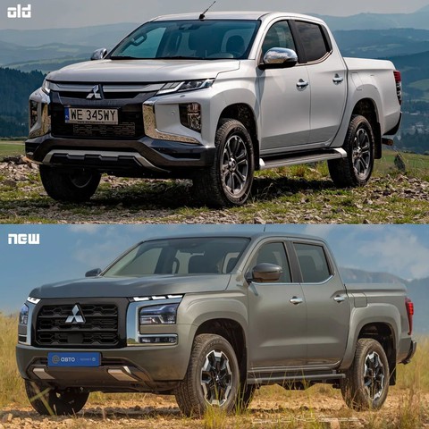 Mitsubishi Triton sắp thay thiết kế: Đầu xe khác lạ, dài và rộng hơn đời cũ - Ảnh 3. Mitsubishi Triton sắp thay thiết kế: Đầu xe khác lạ, dài và rộng hơn đời cũ - Ảnh 3.