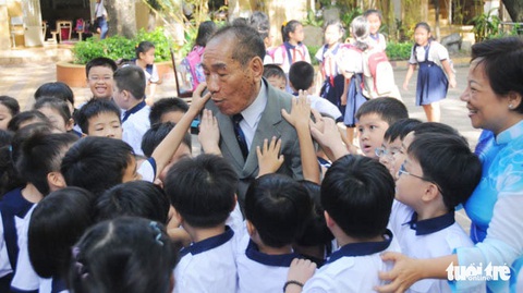 Thầy giáo Nguyễn Ngọc Ký qua đời - Ảnh 1. Thầy giáo Nguyễn Ngọc Ký qua đời - Ảnh 1.