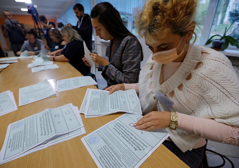Điện Kremlin: Quá trình sáp nhập bốn vùng Ukraine diễn ra ngày 30-9 - Ảnh 1. Điện Kremlin: Quá trình sáp nhập bốn vùng Ukraine diễn ra ngày 30-9 - Ảnh 1.
