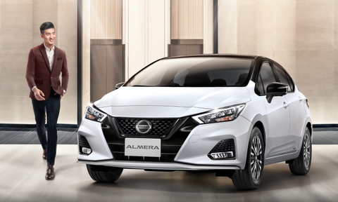 Nissan Almera sắp thêm bản xe điện chạy xăng, tăng sức đấu Vios, City - Ảnh 1. Nissan Almera sắp thêm bản xe điện chạy xăng, tăng sức đấu Vios, City - Ảnh 1.