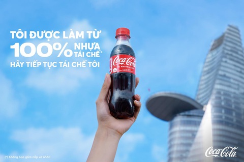 Coca-Cola Việt Nam ra mắt chai làm từ nhựa tái chế - Ảnh 2. Coca-Cola Việt Nam ra mắt chai làm từ nhựa tái chế - Ảnh 2.