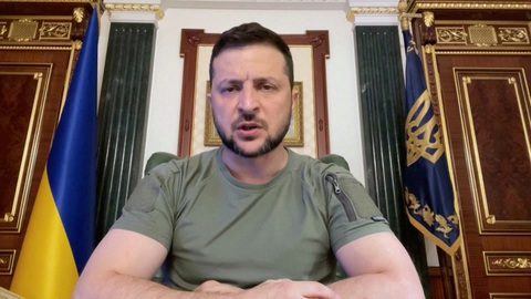 Tổng thống Zelensky thúc giục châu Âu viện trợ thêm - Ảnh 1. Tổng thống Zelensky thúc giục châu Âu viện trợ thêm - Ảnh 1.
