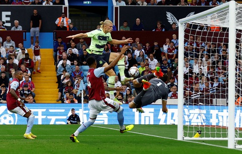 Haaland ghi bàn nhưng Man City chỉ hòa Aston Villa - Ảnh 1. Haaland ghi bàn nhưng Man City chỉ hòa Aston Villa - Ảnh 1.