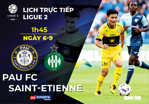 Lịch trực tiếp Quang Hải và Pau FC - Ảnh 1. Lịch trực tiếp Quang Hải và Pau FC - Ảnh 1.