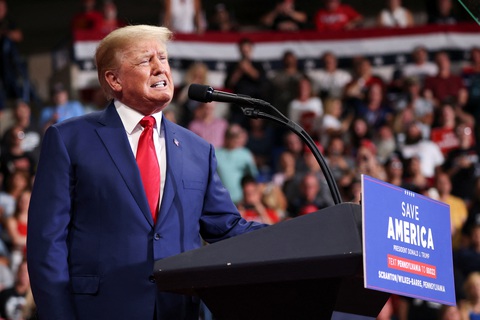 Ông Trump trút giận lên Đảng Dân chủ tại mít tinh Cứu nước Mỹ - Ảnh 1. Ông Trump trút giận lên Đảng Dân chủ tại mít tinh Cứu nước Mỹ - Ảnh 1.
