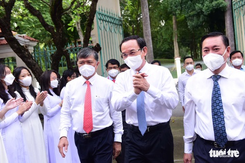 Sáng nay 5-9, gần 23 triệu học sinh cả nước dự khai giảng - Ảnh 18. Sáng nay 5-9, gần 23 triệu học sinh cả nước dự khai giảng - Ảnh 18.
