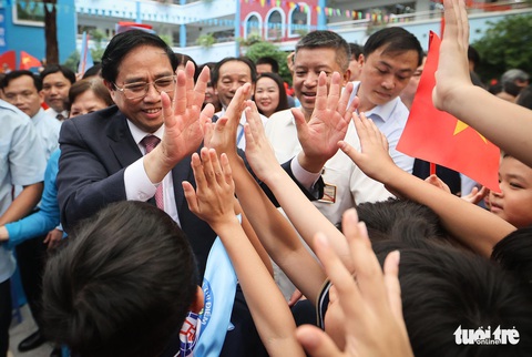 Sáng nay 5-9, gần 23 triệu học sinh cả nước dự khai giảng - Ảnh 15. Sáng nay 5-9, gần 23 triệu học sinh cả nước dự khai giảng - Ảnh 15.