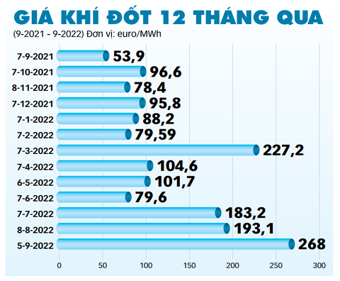 Bất ổn gia tăng ở châu Âu do khí đốt - Ảnh 2. Bất ổn gia tăng ở châu Âu do khí đốt - Ảnh 2.