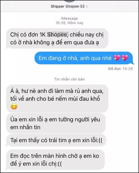 Trâm to to cười muốn nội thương vì sự hiểu nhầm của shipper - Ảnh 6. Trâm to to cười muốn nội thương vì sự hiểu nhầm của shipper - Ảnh 6.